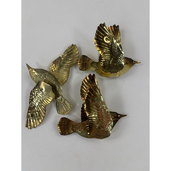 Luxe Gold Bird Wall Decor Set - Picture 11 of 13